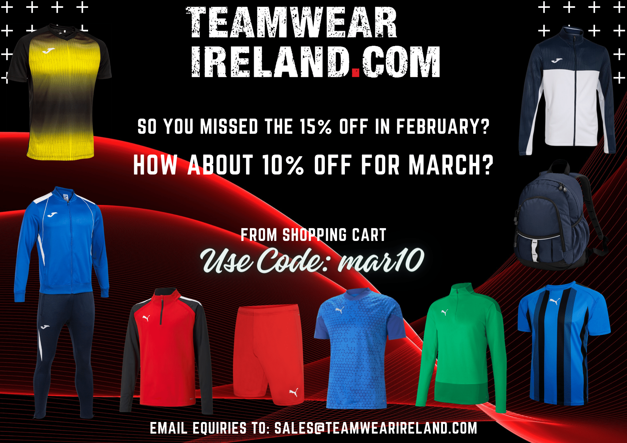 10% off in March - Use code: mar10